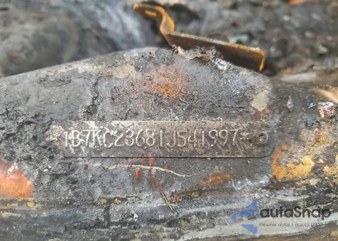 2001 Dodge Ram 2500 из США, поврежденный, VIN 1B7KC23681J541997